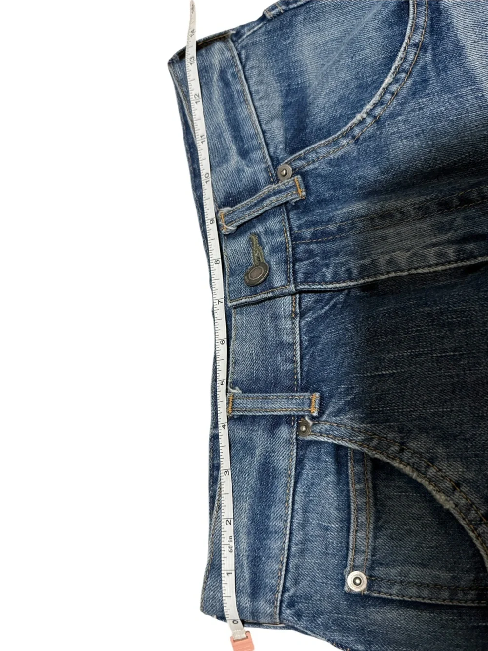 Saint Laurent 70's Cropped Denim 'Sandy Winter Blue' Size 28 165/66Y